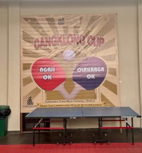 Lomba Tennis Meja “Cangklong Cup” Meriahkan  Perumawan  Bukit Cemara Tidar