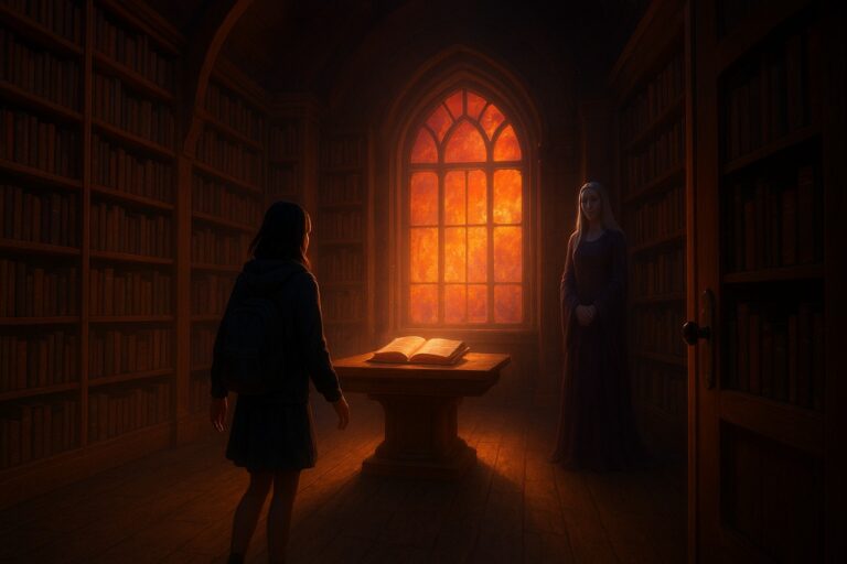 Perpustakaan di Ujung Senja (Fantasi, Misteri)
