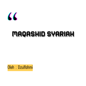 Maqashid Syariah