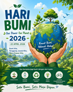 Hari Bumi 2026 Our Power, Our Planet
