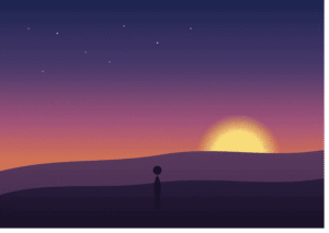 Pagi, untuk Senja