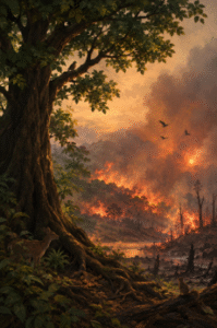Rintih dari Akar yang Terbakar